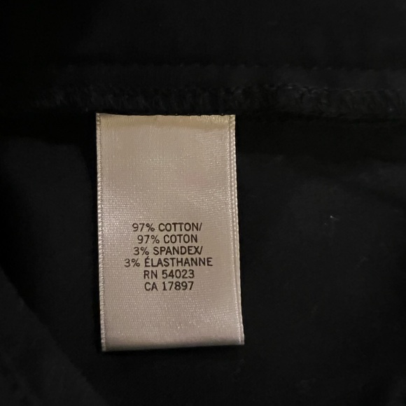 Banana Republic Ryan Fit Ladies Black Twill Pants - Picture 12 of 13